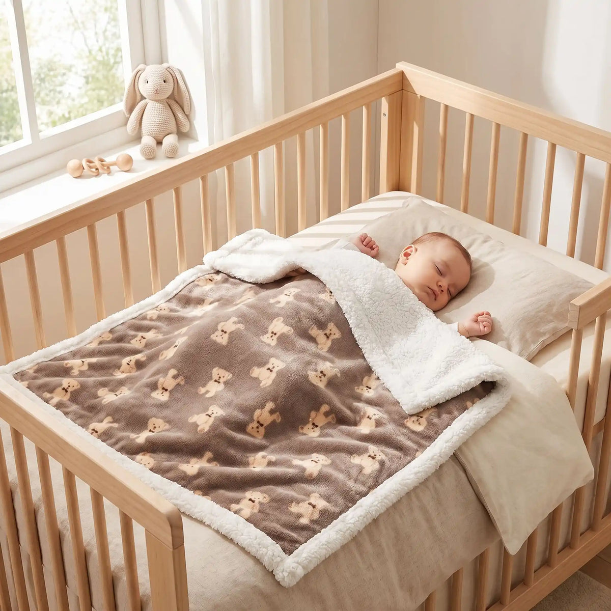 couverture béb doux sommeil