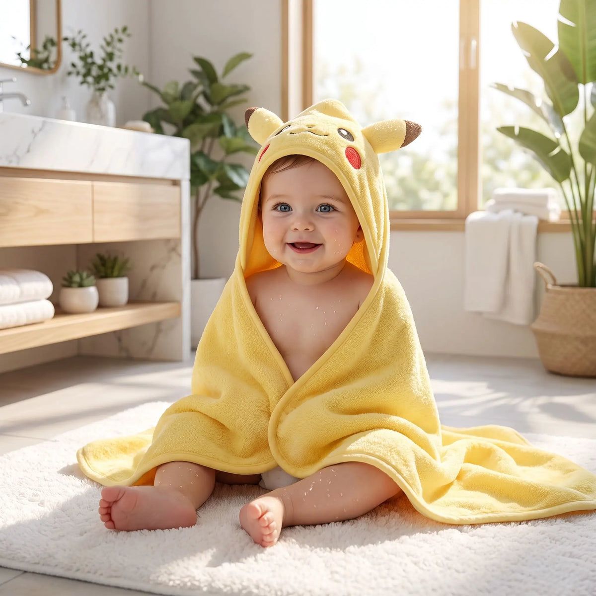 Serviette de bain bébé | Doucesoie
