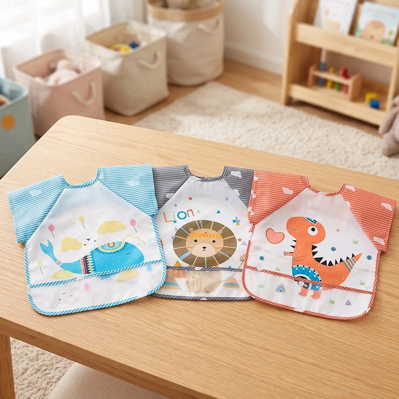 Bavoir bébé aux différents motifs