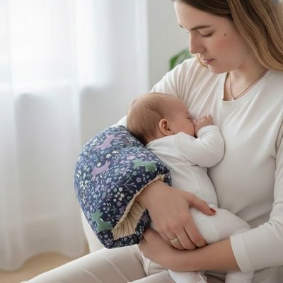 Coussin d'allaitement en douceur