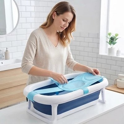 Coussin de bain bébé soin