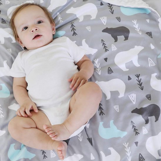 Couverture bébé animéé