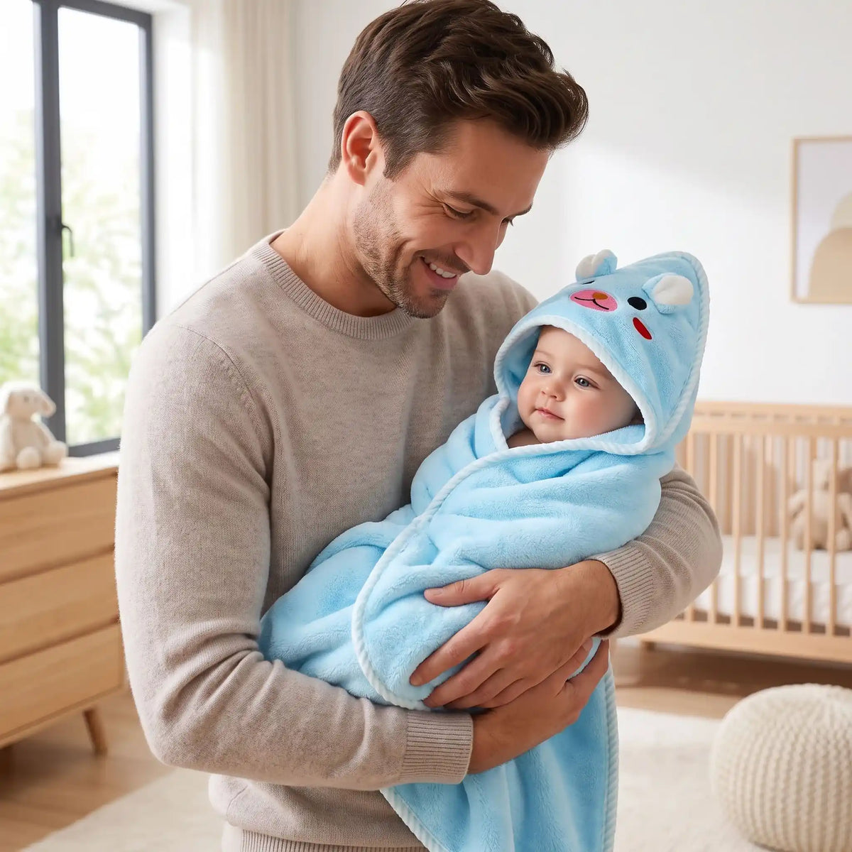 Serviette de bain bébé | Doucesoie
