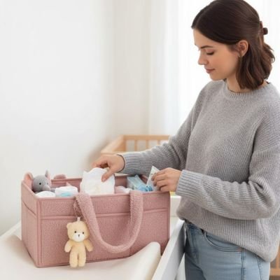 Panier rangement bébé