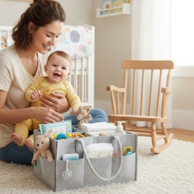 Panier rangement bébé
