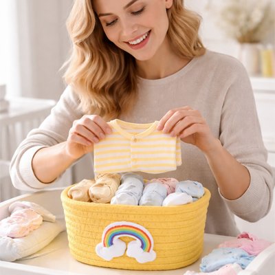 Panier rangement bébé