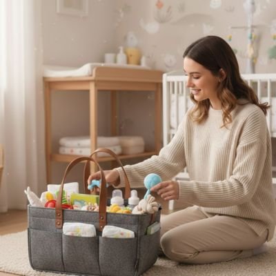 Panier rangement bébé