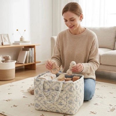 Panier rangement bébé 2