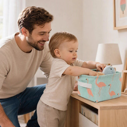 Panier rangement bebe bébé range.