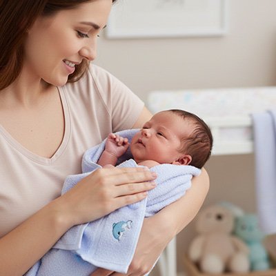 Serviette de bain bébé douceur
