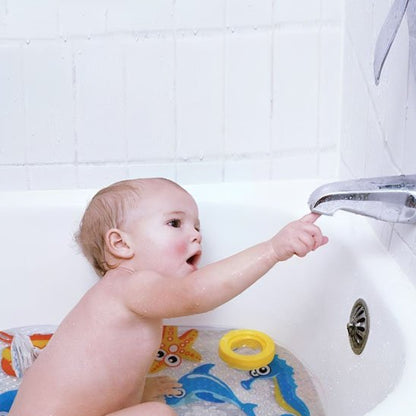 Tapis de bain pour bébé s'amuse