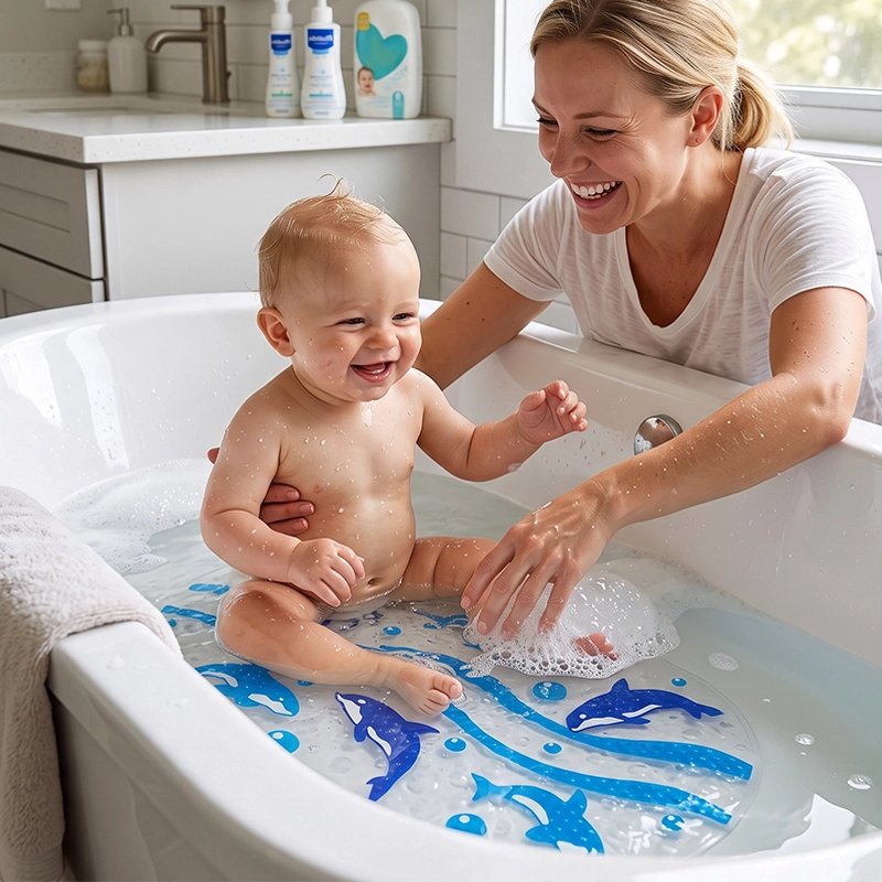 Tapis de bain bebe moments de bonheur